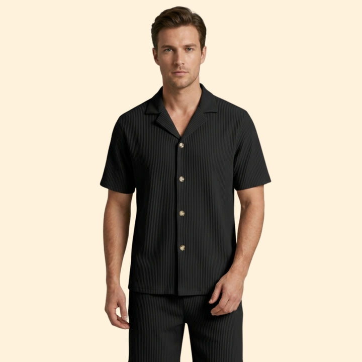 Men's Casual Shirt Set