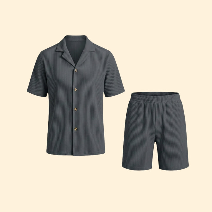 Men's Casual Shirt Set