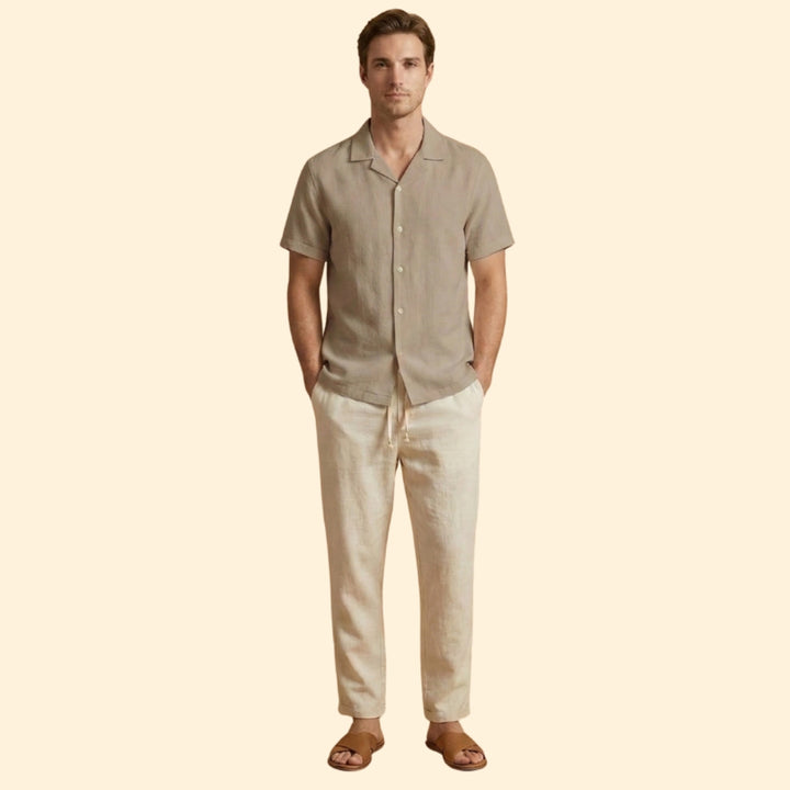 Men's Casual Shirt & Pants Set
