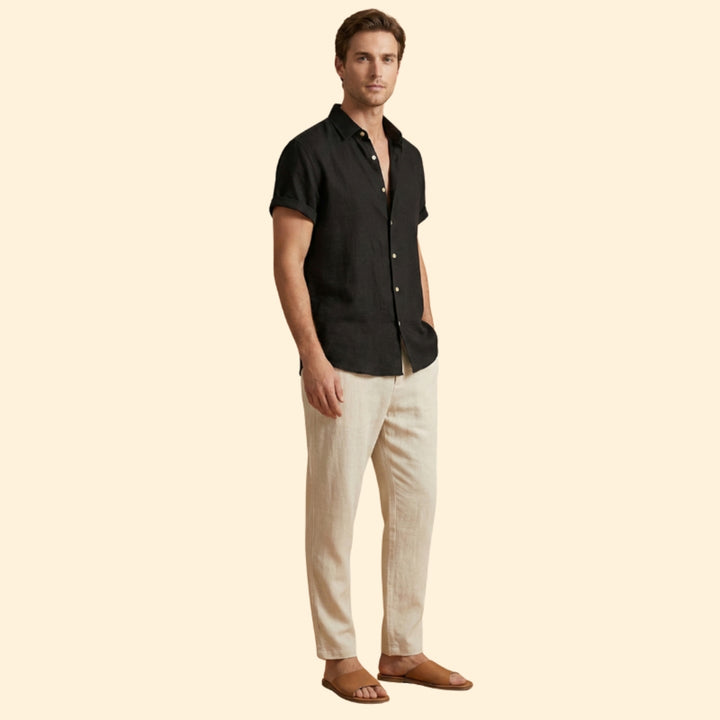 Men's Casual Shirt & Pants Set