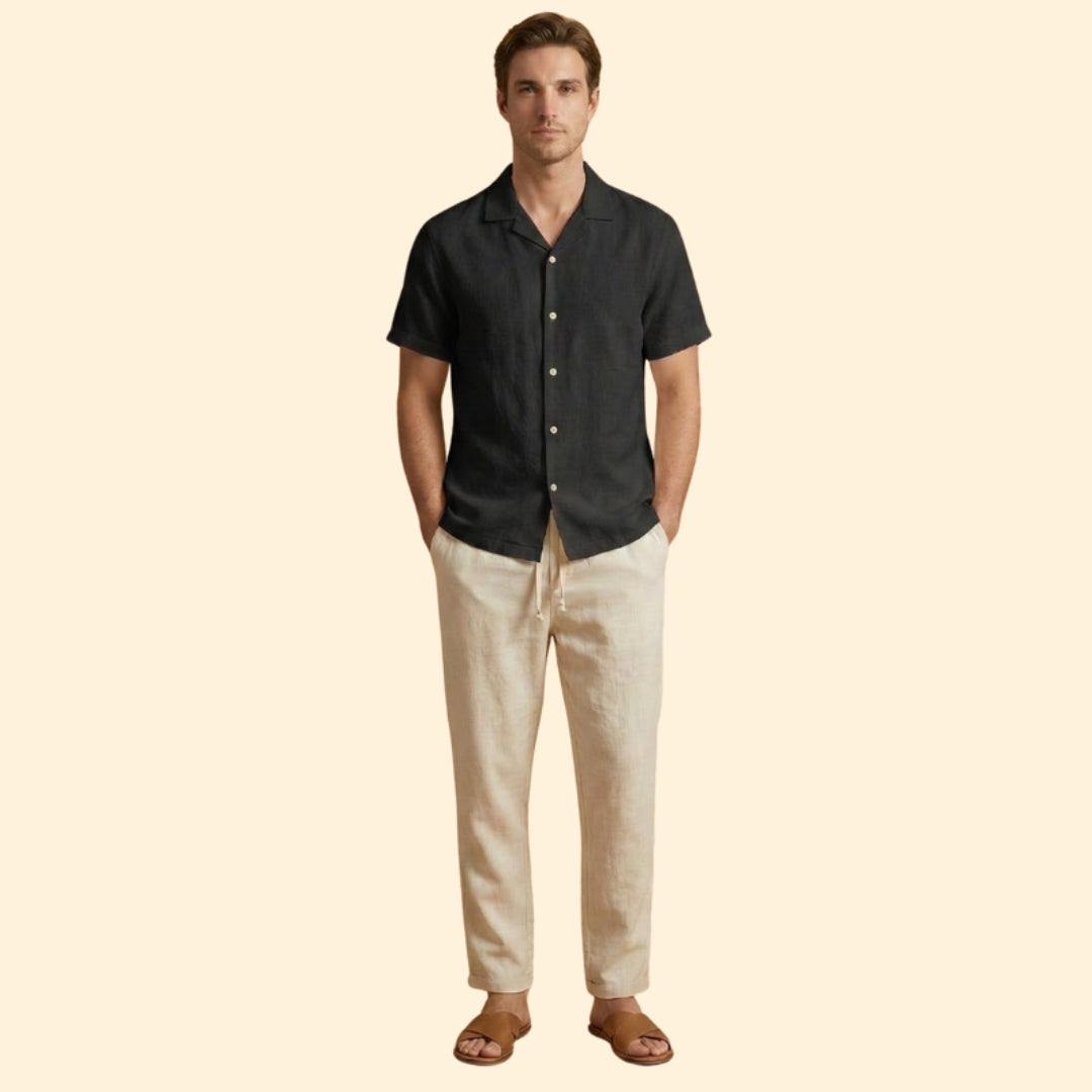 Men's Casual Shirt & Pants Set