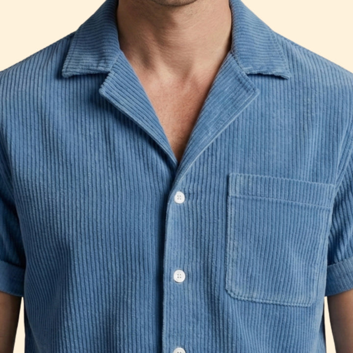 Men’s Casual Shirt & Shorts Set