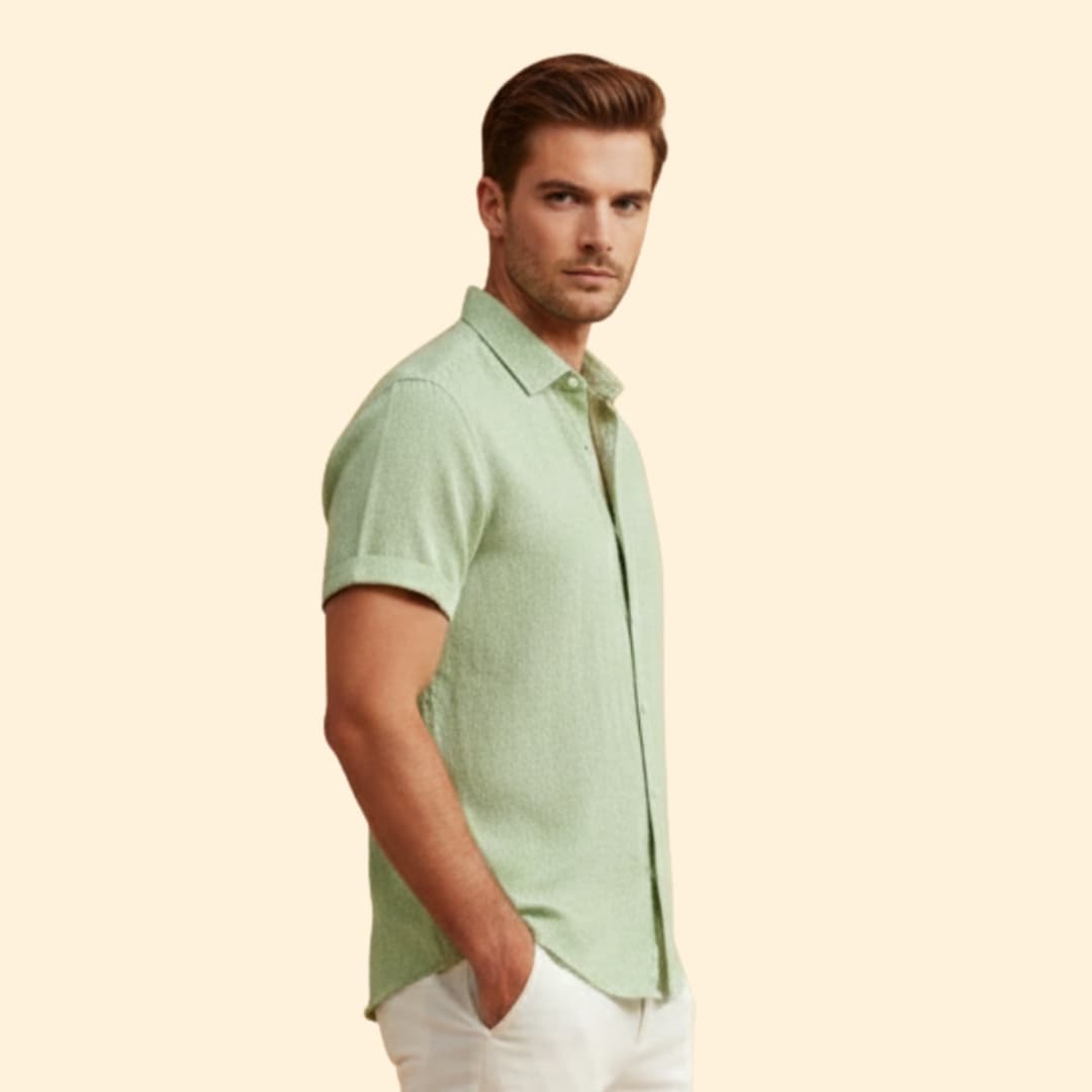 Men's Casual Short Sleeve Shirt