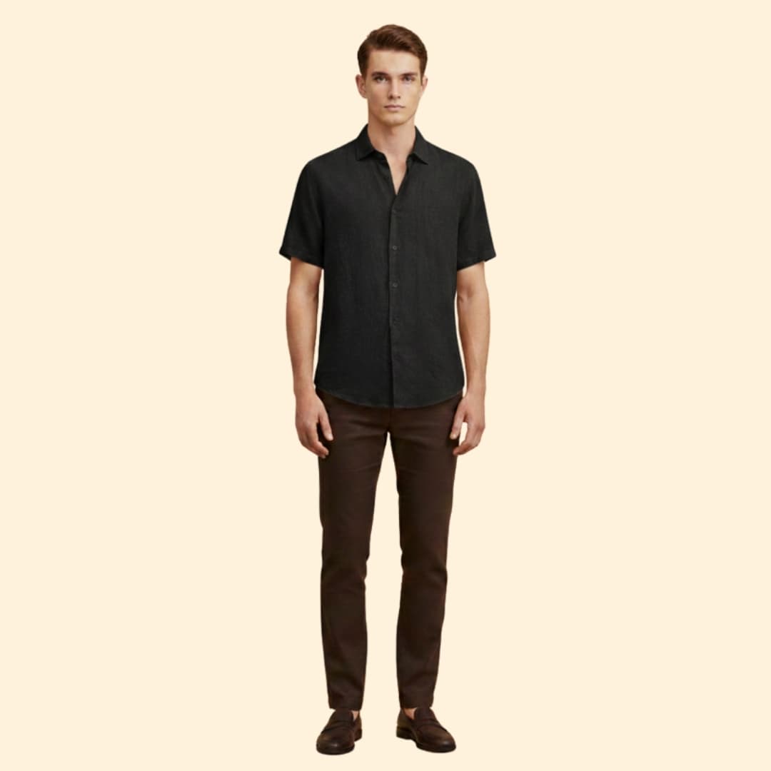 Men's Casual Short Sleeve Shirt