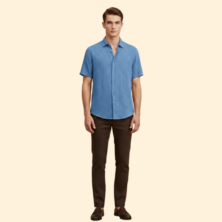 Men's Casual Short Sleeve Shirt