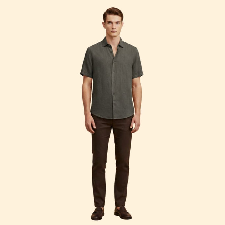 Men's Casual Short Sleeve Shirt