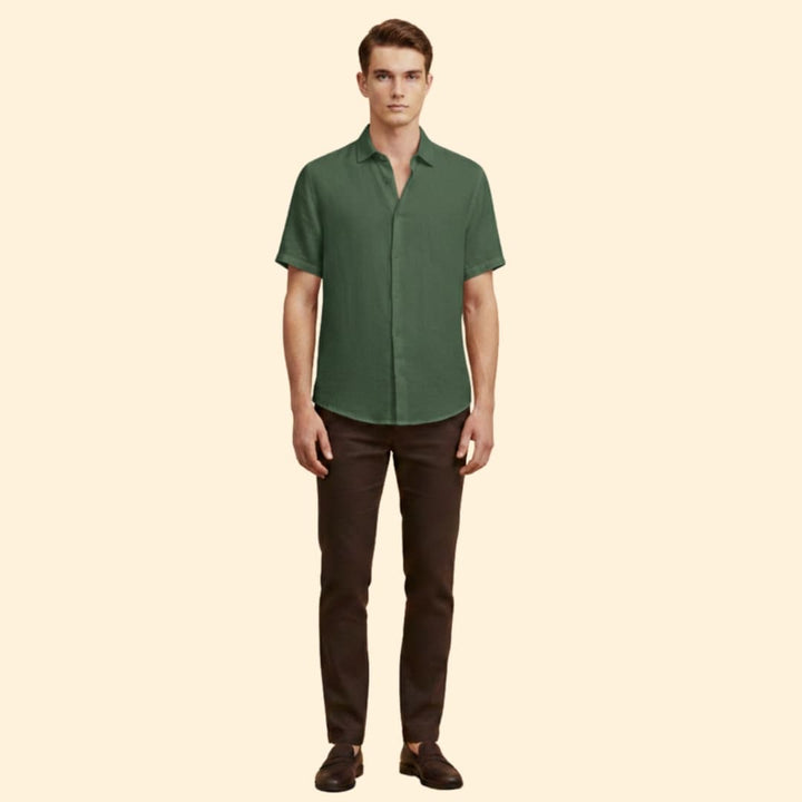 Men's Casual Short Sleeve Shirt