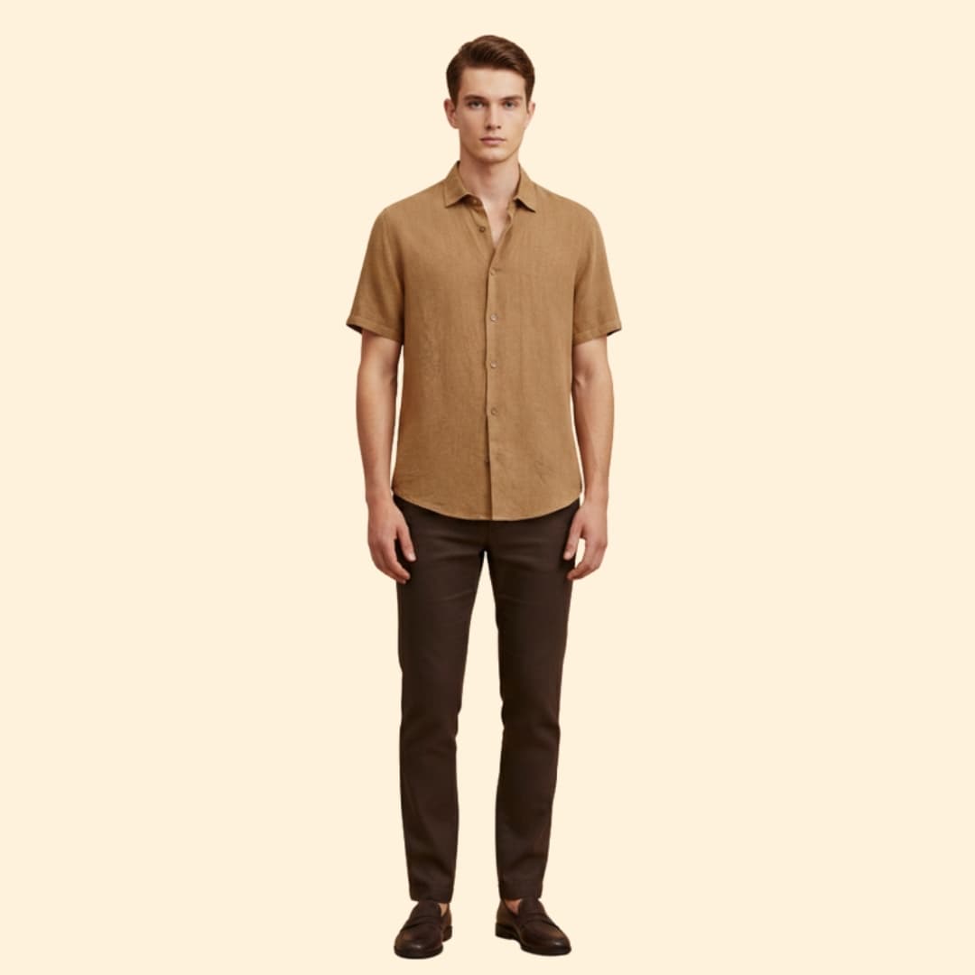 Men's Casual Short Sleeve Shirt