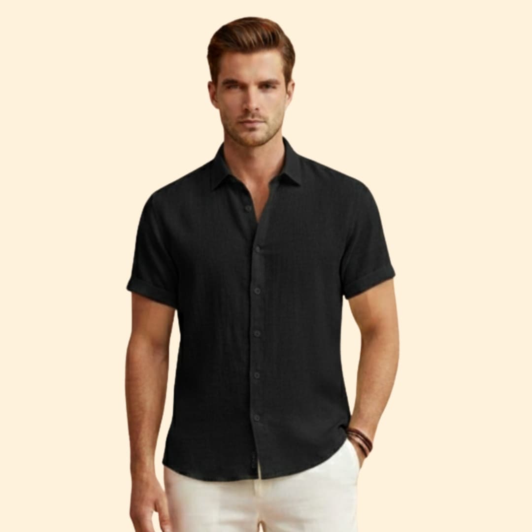 Men's Casual Short Sleeve Shirt