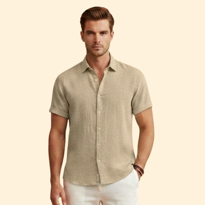 Men's Casual Short Sleeve Shirt