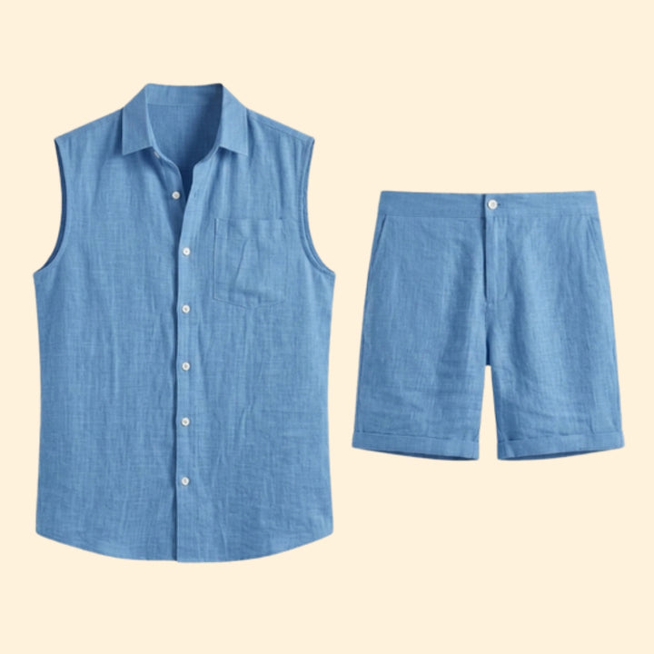 Men’s Casual Sleeveless Outfit