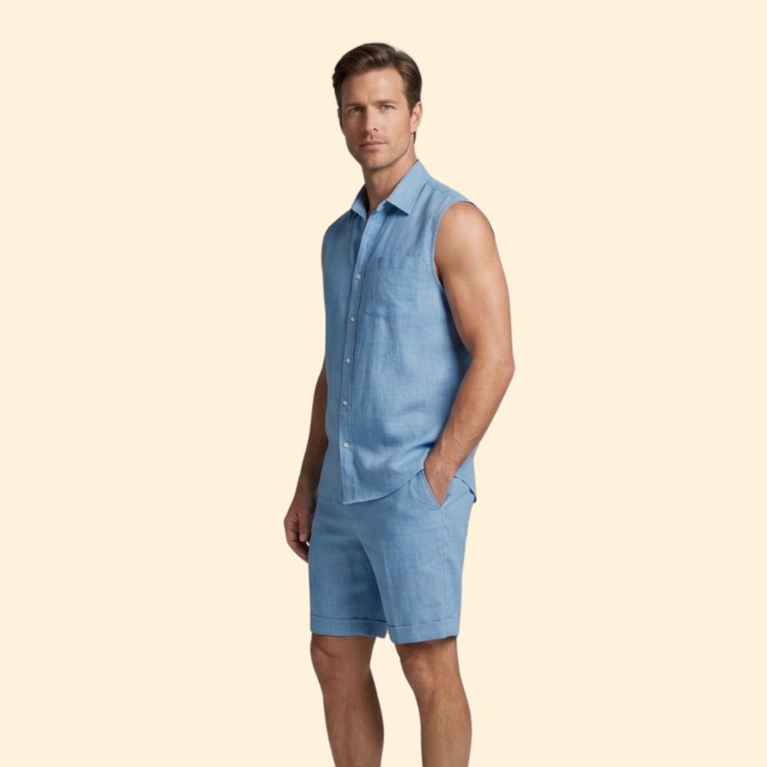 Men’s Casual Sleeveless Outfit