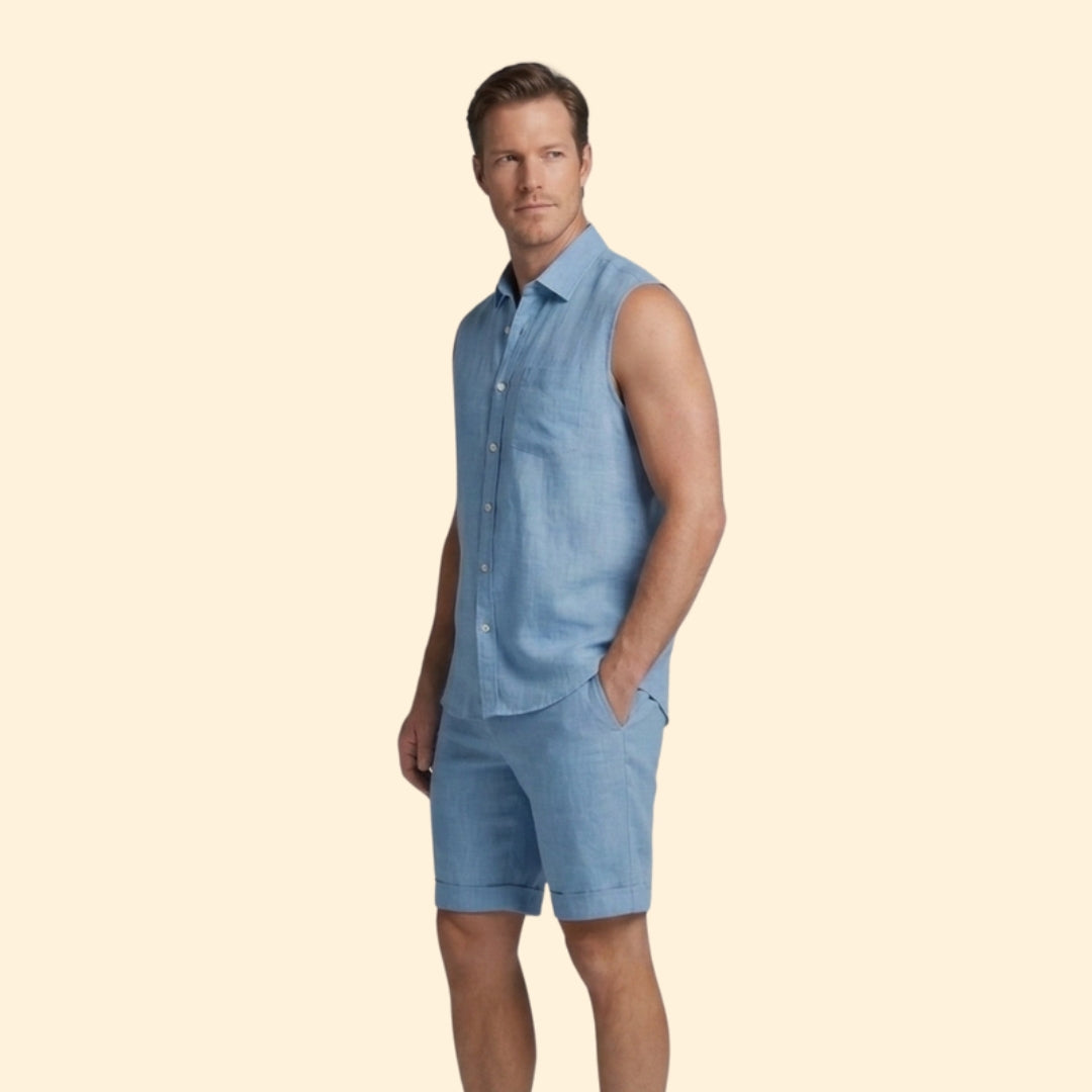 Men’s Casual Sleeveless Outfit