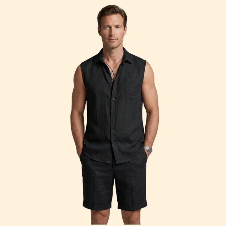 Men’s Casual Sleeveless Outfit