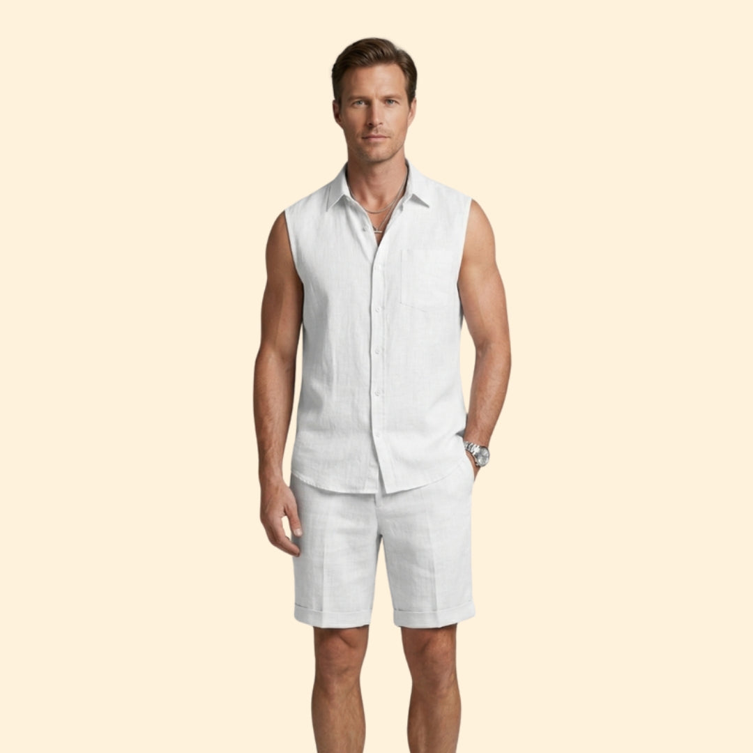 Men’s Casual Sleeveless Outfit