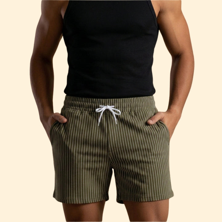 Men's Casual Stripe Shorts