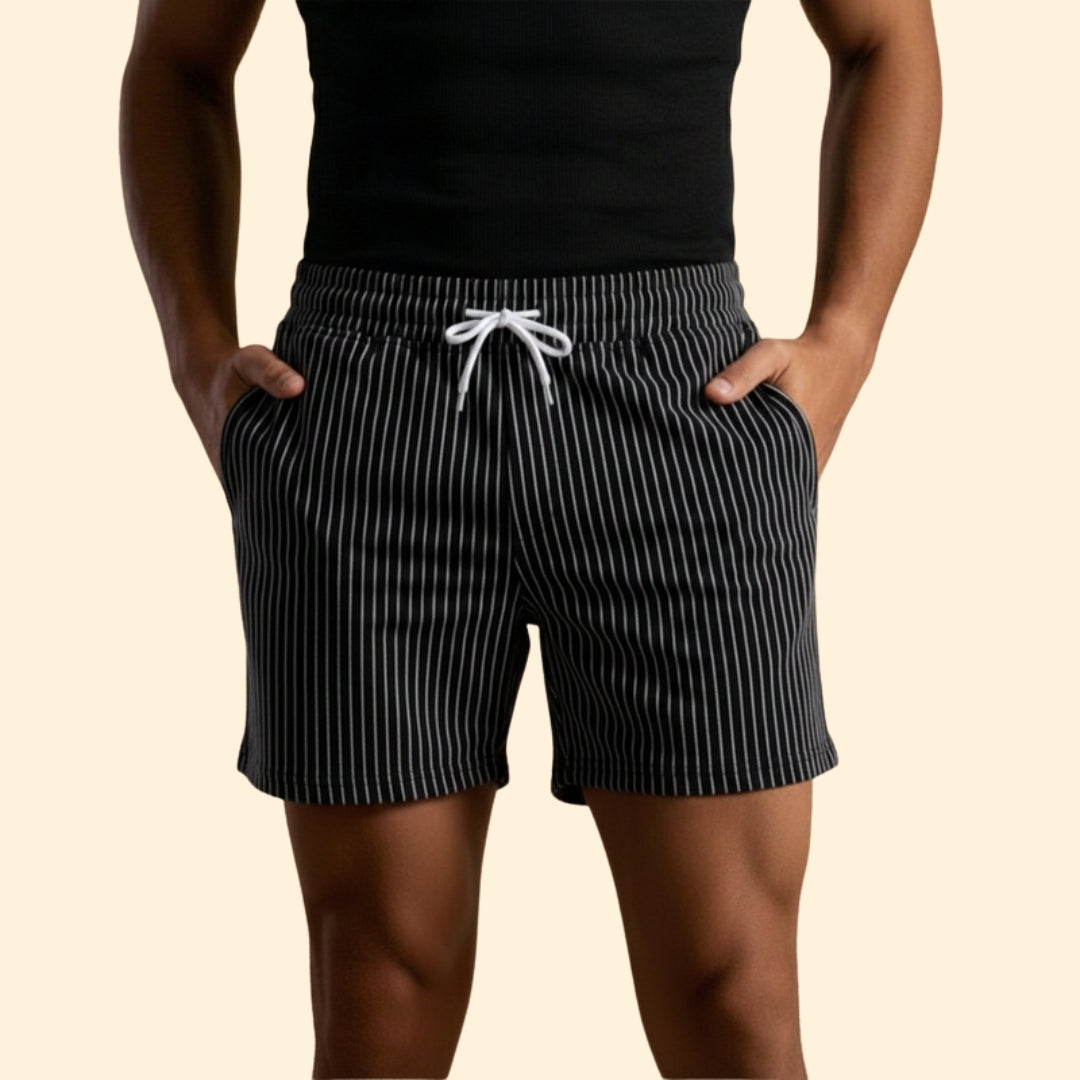 Men's Casual Stripe Shorts
