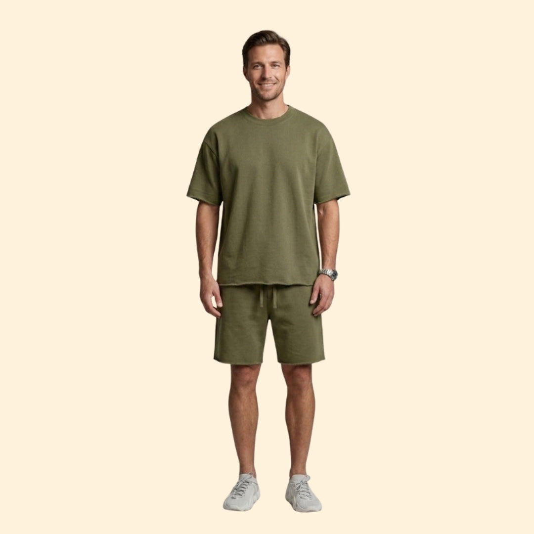 Men's Casual T-Shirt Set
