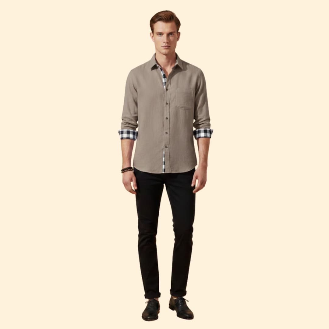 Men's Classic Button Shirt