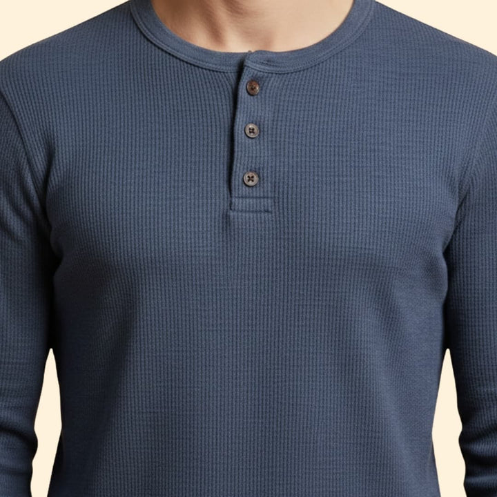 Men's Classic Henley Shirt