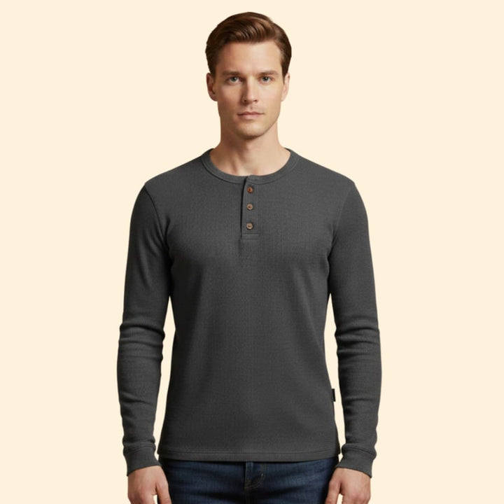 Men's Classic Henley Shirt