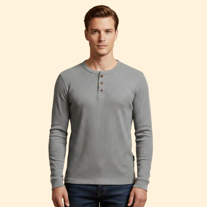Men's Classic Henley Shirt