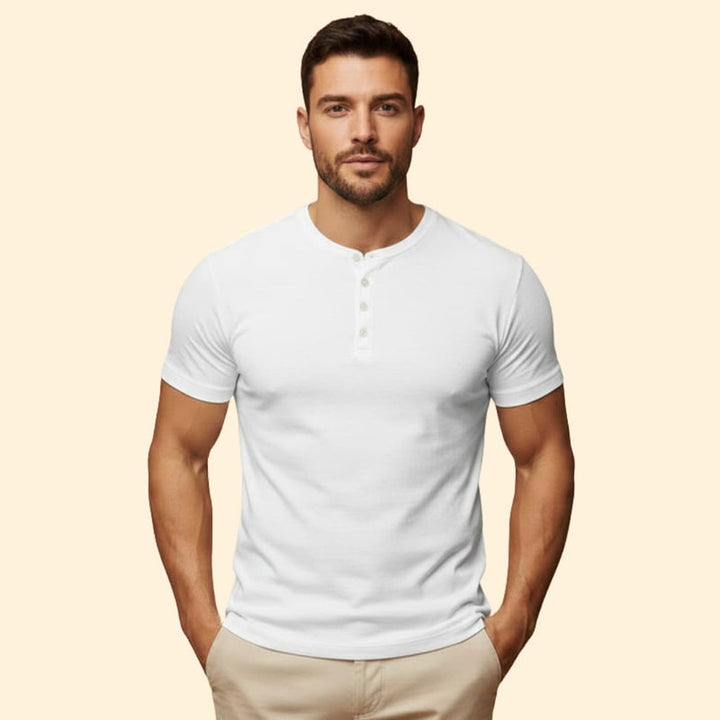 Men's Classic Henley Tee