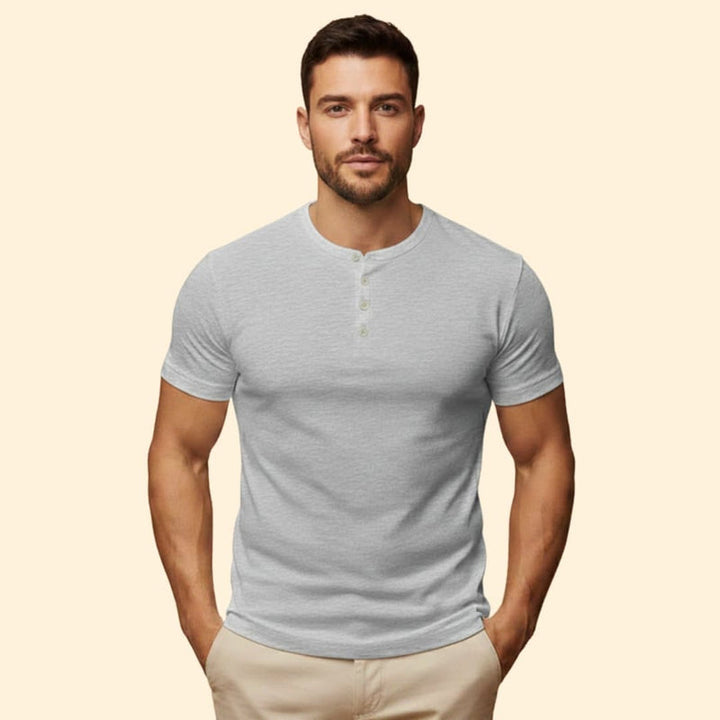 Men's Classic Henley Tee