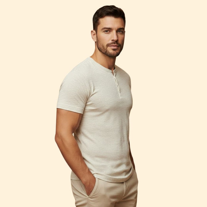 Men's Classic Henley Tee