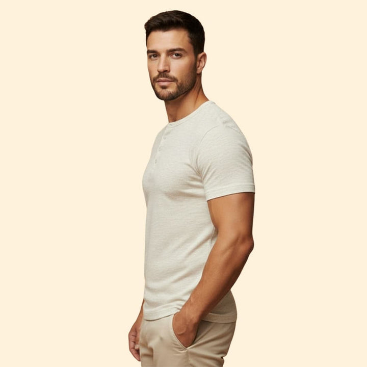 Men's Classic Henley Tee
