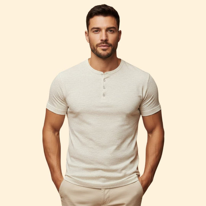 Men's Classic Henley Tee