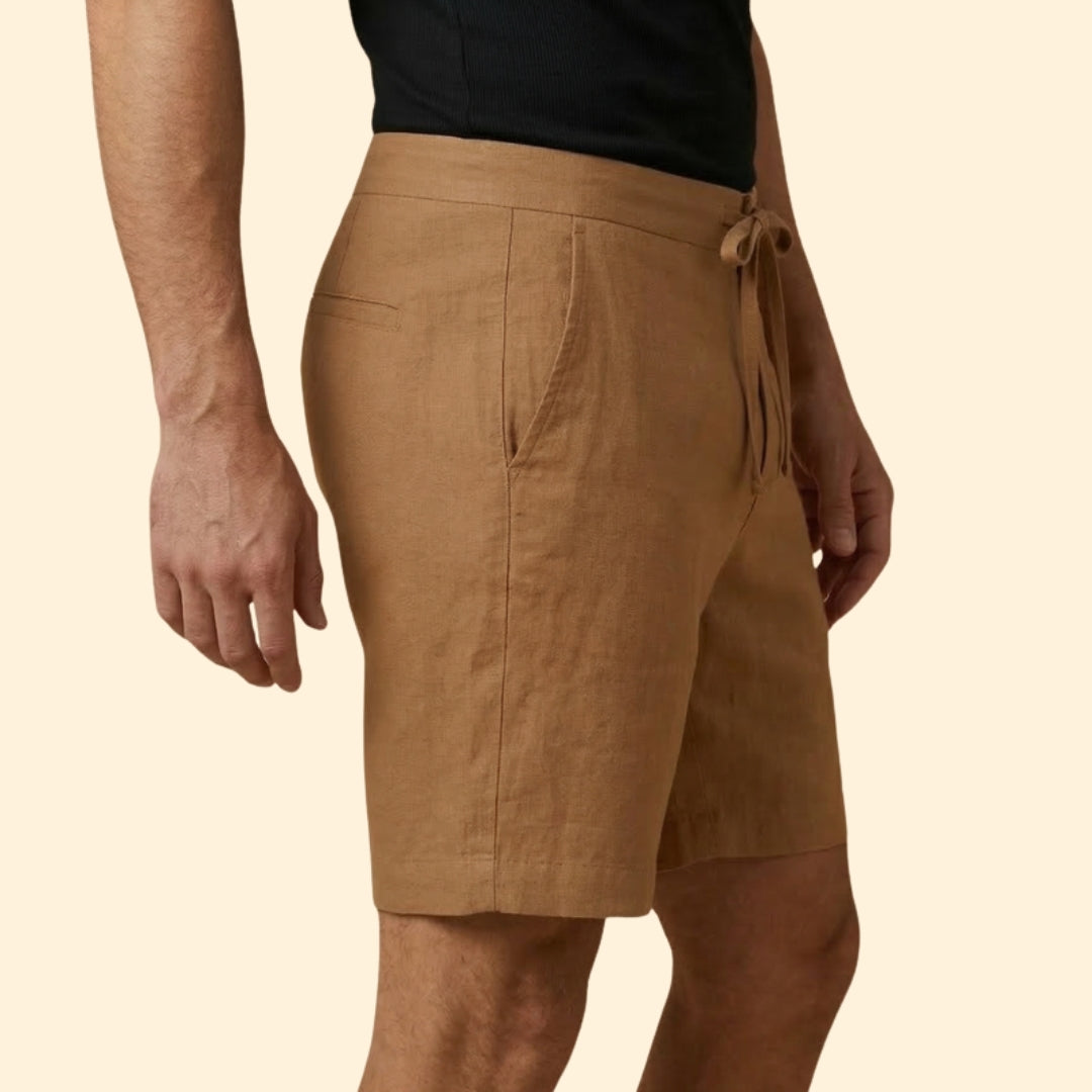 Men's Classic Linen Shorts