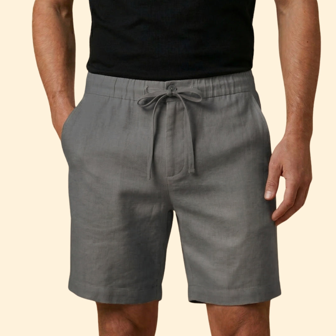 Men's Classic Linen Shorts