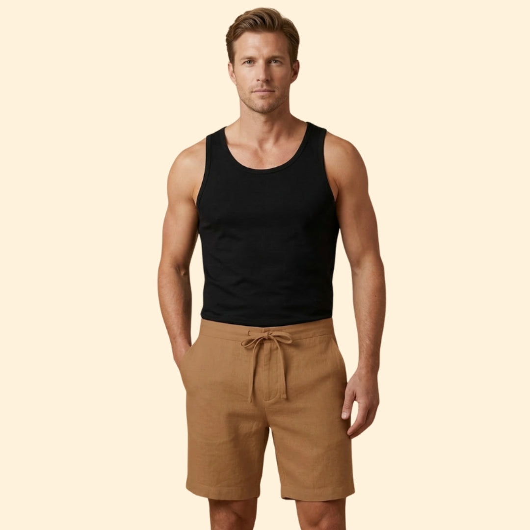 Men's Classic Linen Shorts