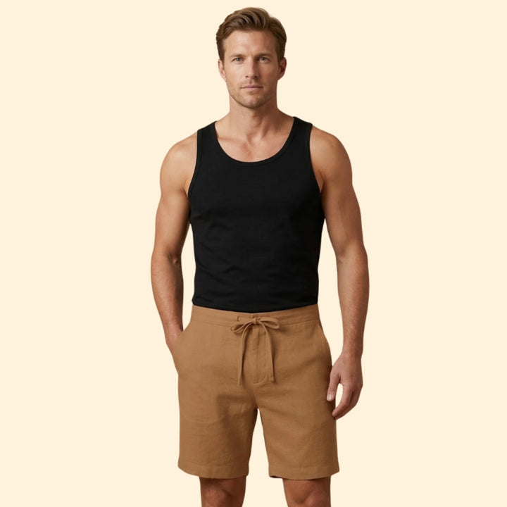 Men's Classic Linen Shorts
