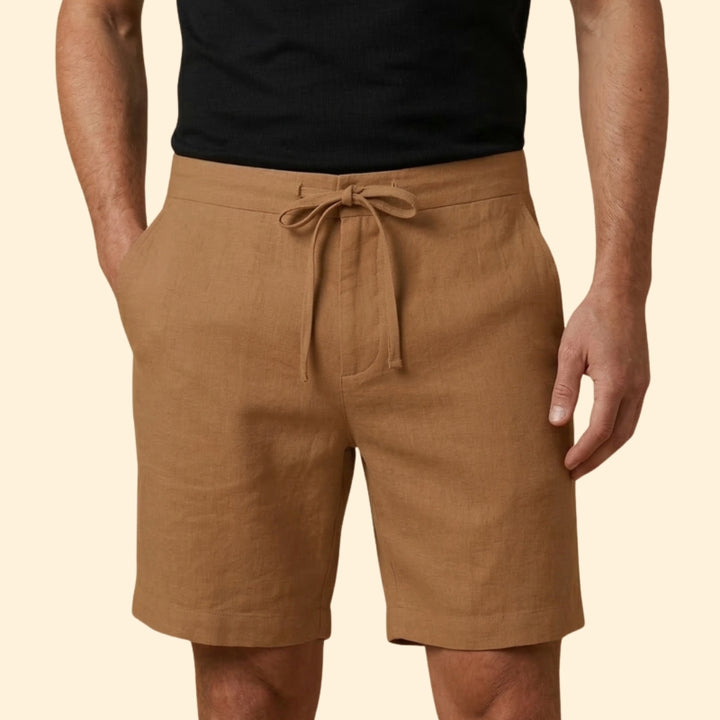 Men's Classic Linen Shorts