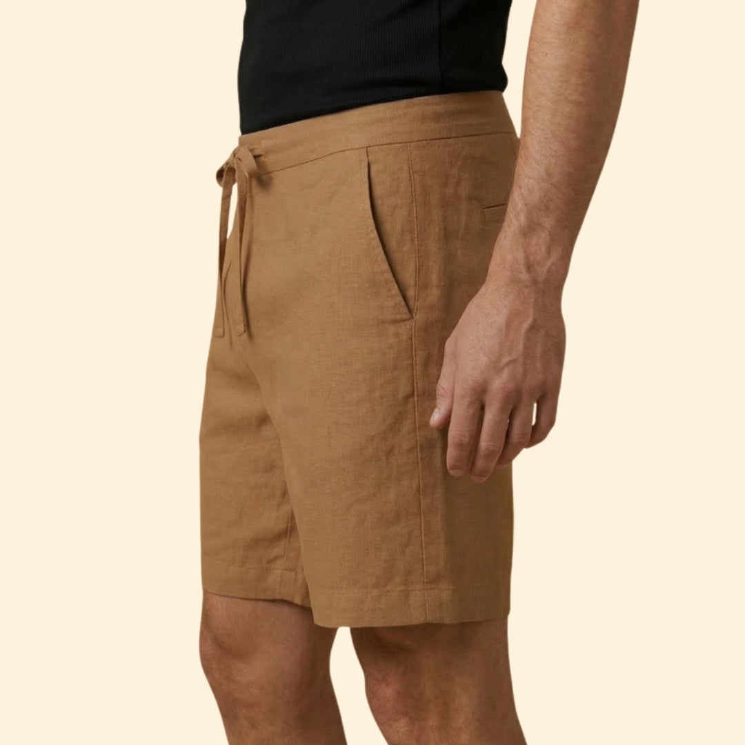 Men's Classic Linen Shorts