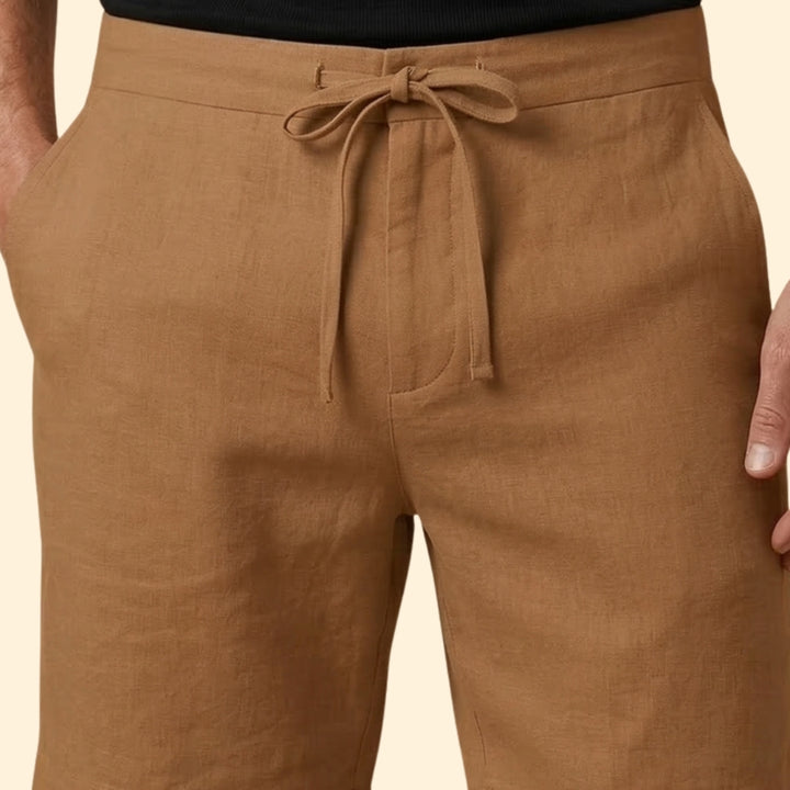 Men's Classic Linen Shorts