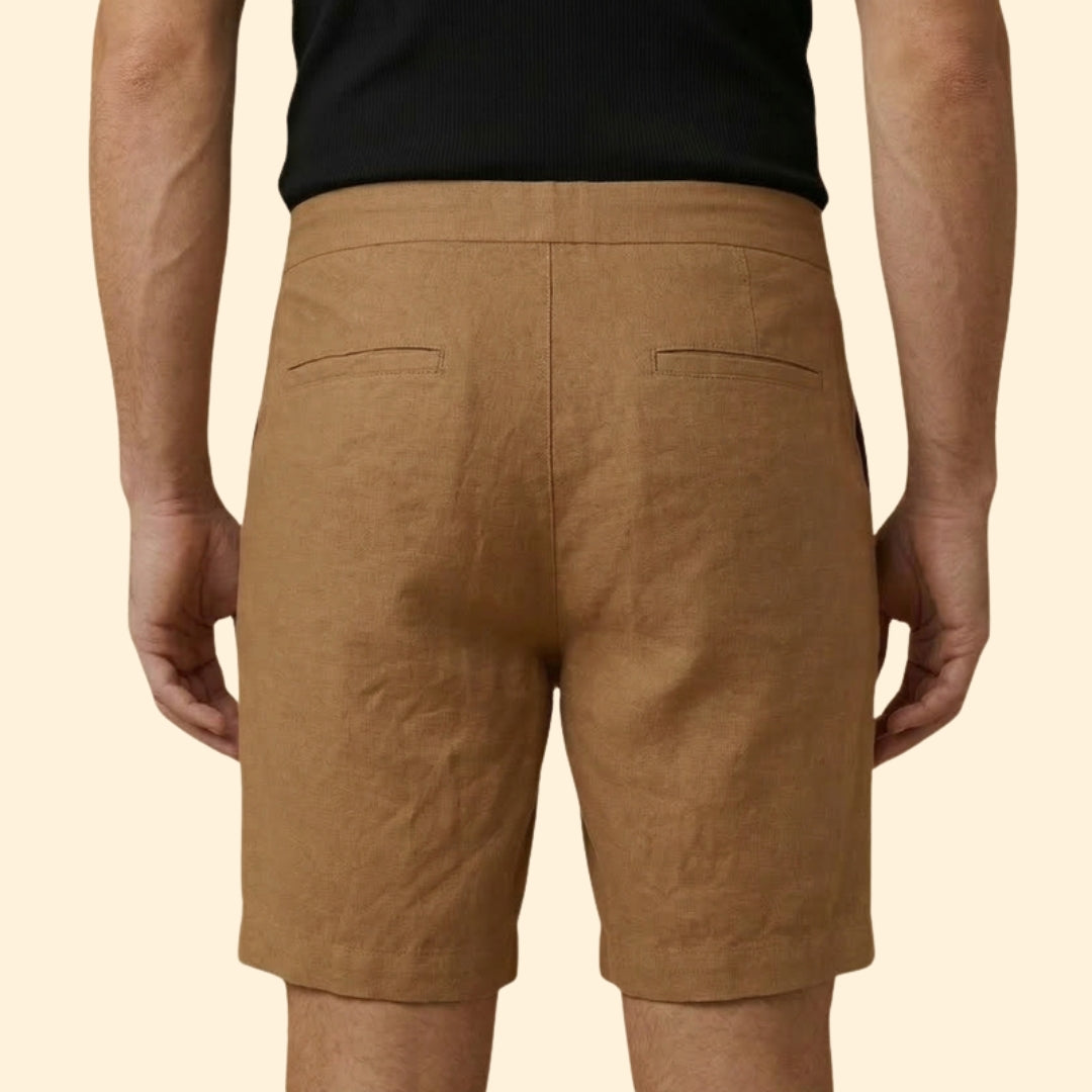 Men's Classic Linen Shorts