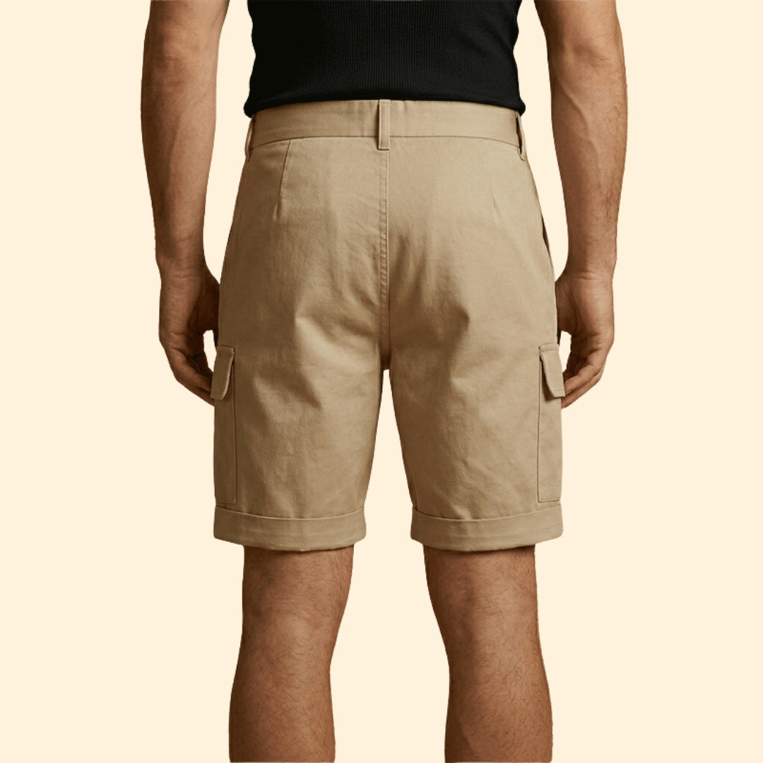 Men’s Classic Pleat Cargo Shorts