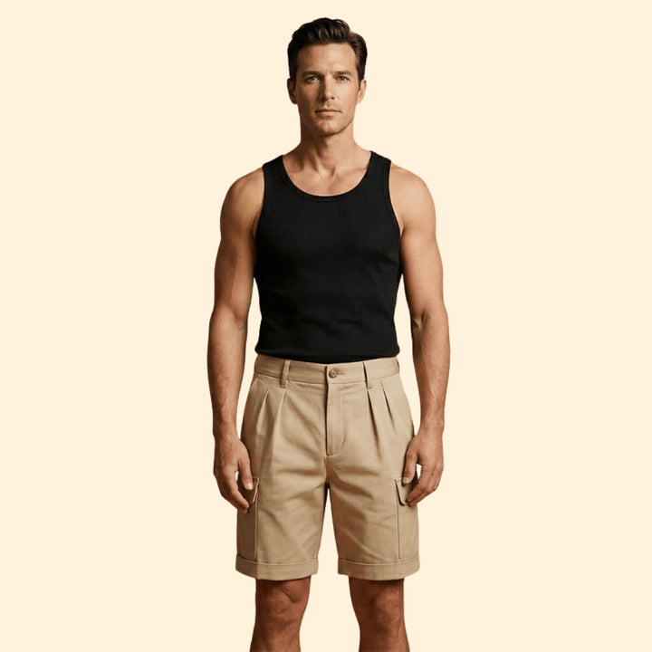 Men’s Classic Pleat Cargo Shorts