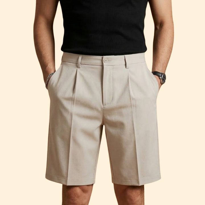 Men's Classic Pleated Shorts