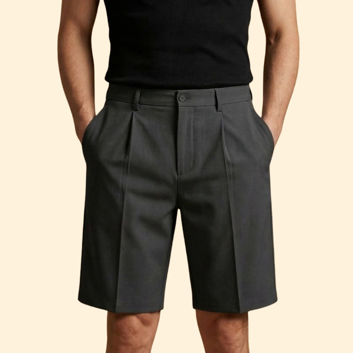 Men's Classic Pleated Shorts