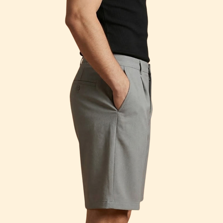 Men's Classic Pleated Shorts
