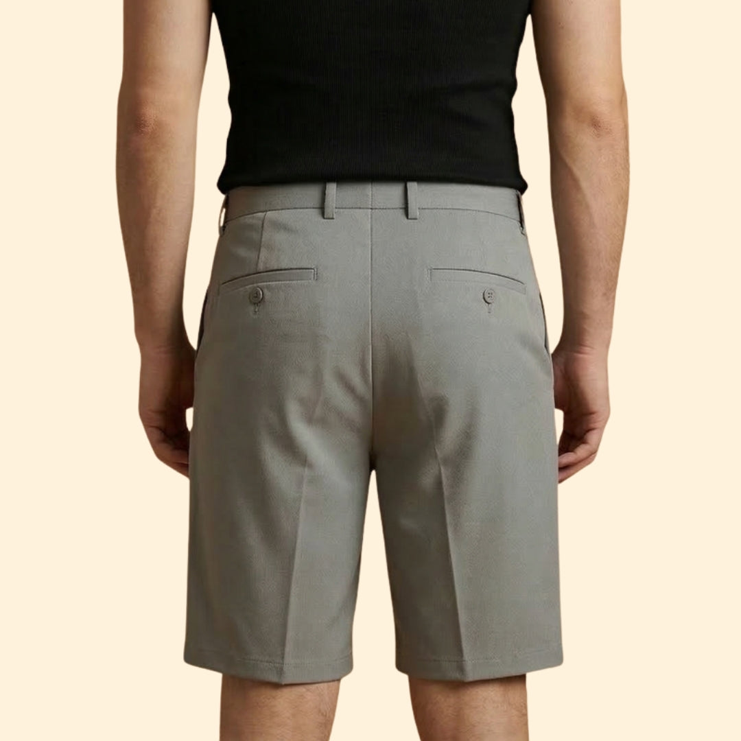 Men's Classic Pleated Shorts