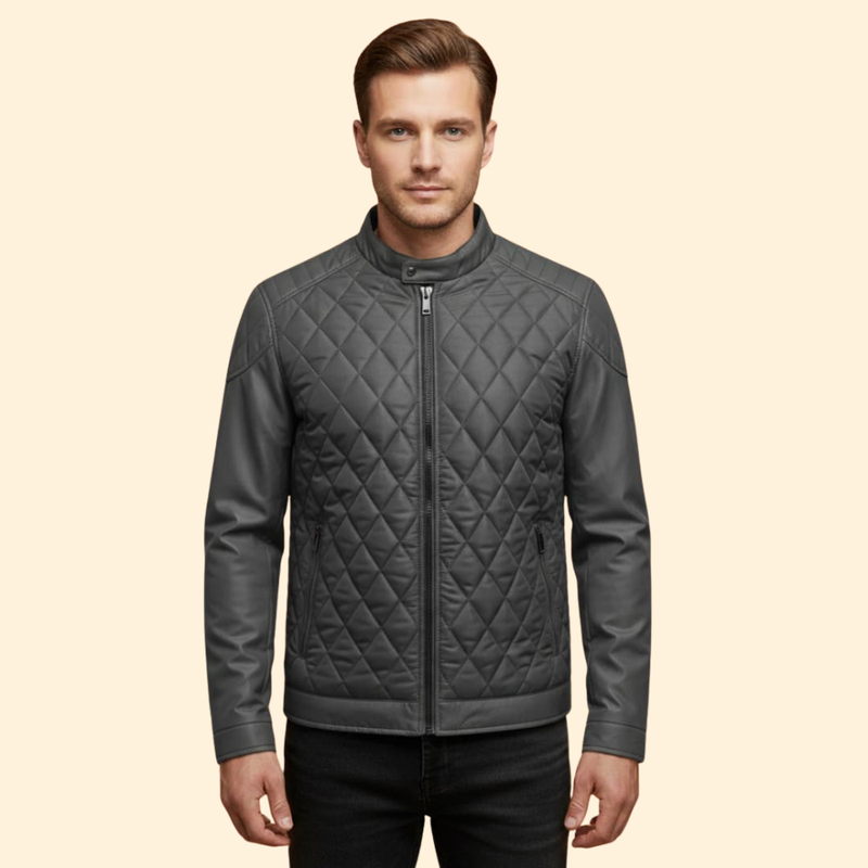 Men's Classic Quilted Autumn Jacket