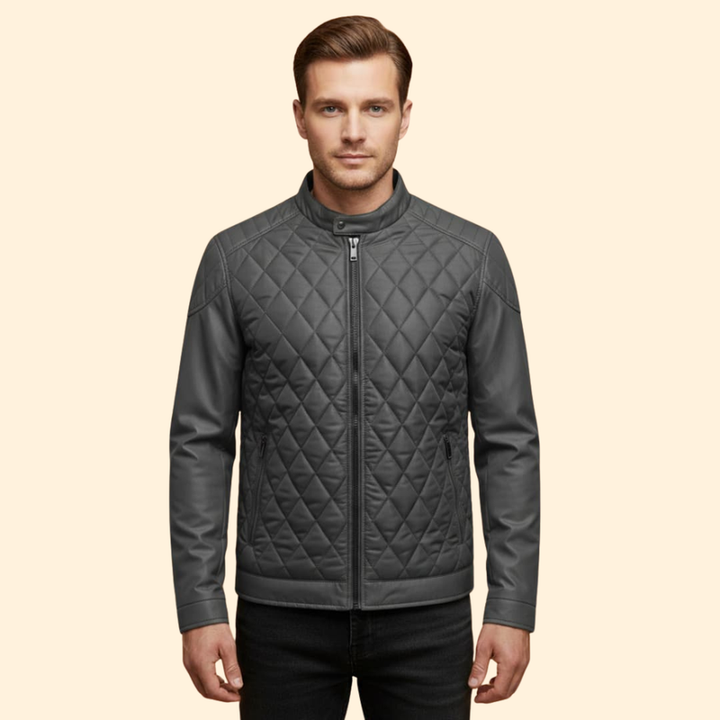 Men's Classic Quilted Autumn Jacket