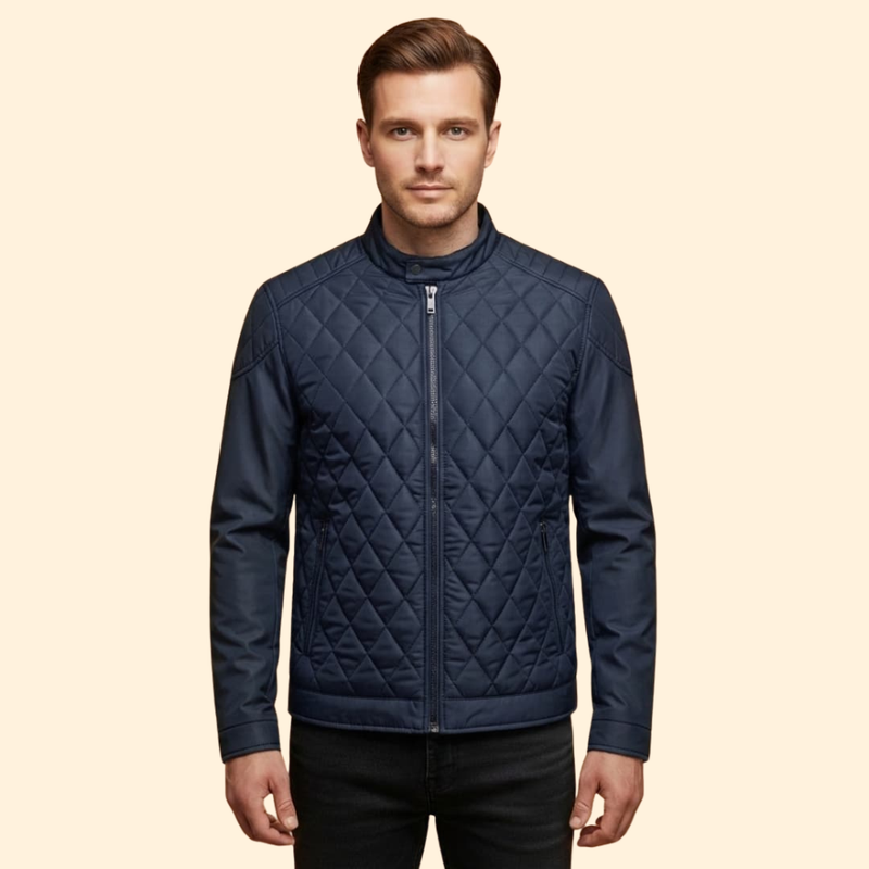 Men's Classic Quilted Autumn Jacket