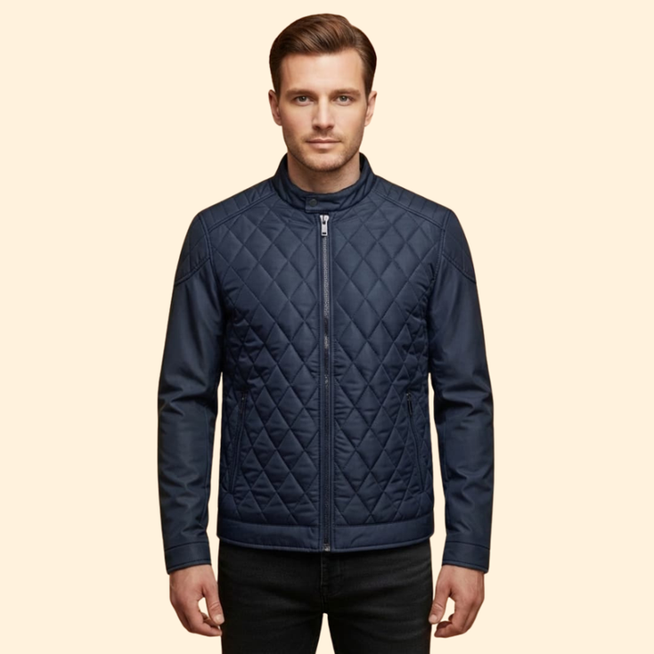 Men's Classic Quilted Autumn Jacket