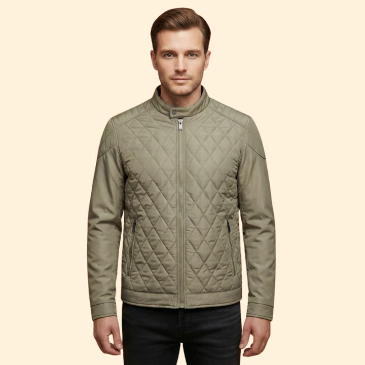 Men's Classic Quilted Autumn Jacket